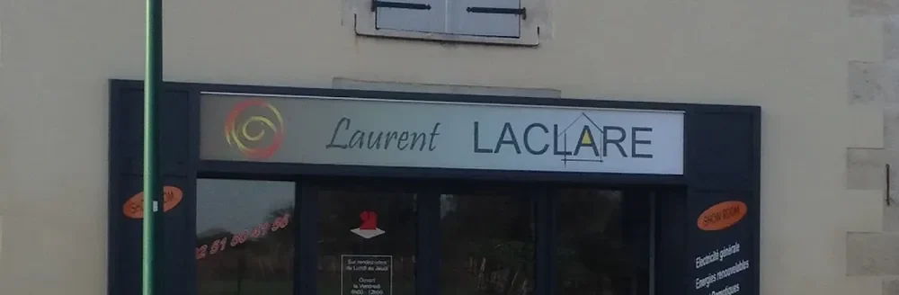 façade show room laclare